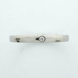 【6jhb0783】カルティエ リング クラシック 1PD Pt950 プラチナ ダイヤモンド ＃53【中古】レディース