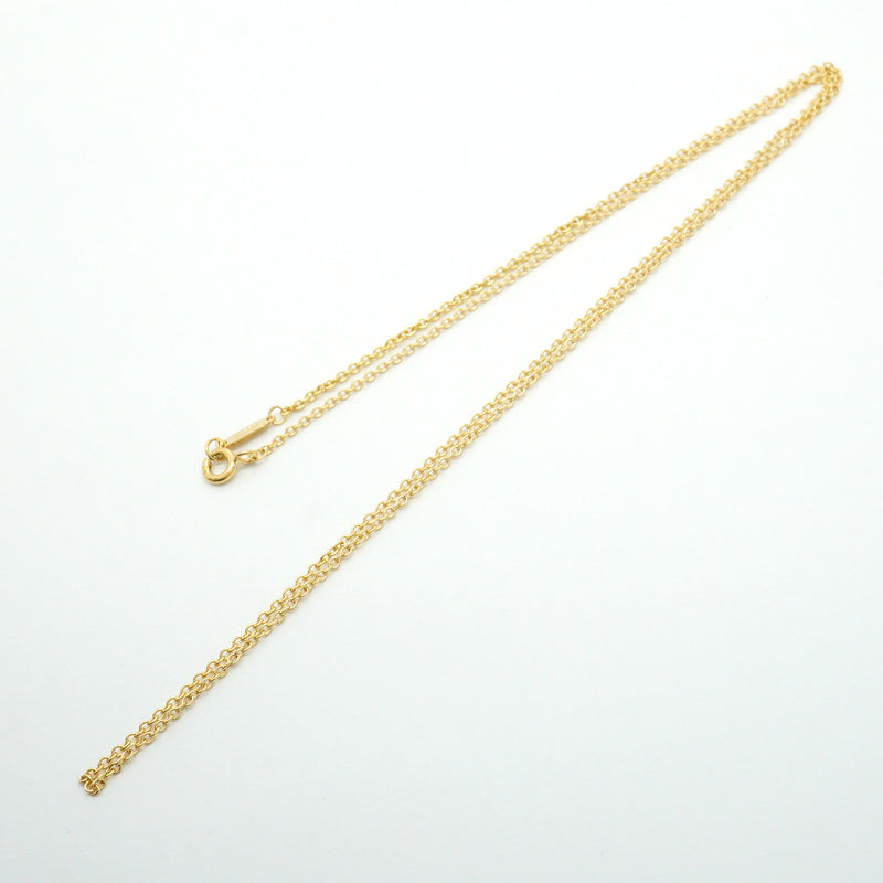 【6jhb0791】ティファニー ネックレス チェーン K18YG イエローゴールド【中古】レディース