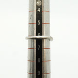 【6jhb0795】ティファニー リング カーブドバンド Pt950 プラチナ ダイヤモンド 6号【中古】レディース