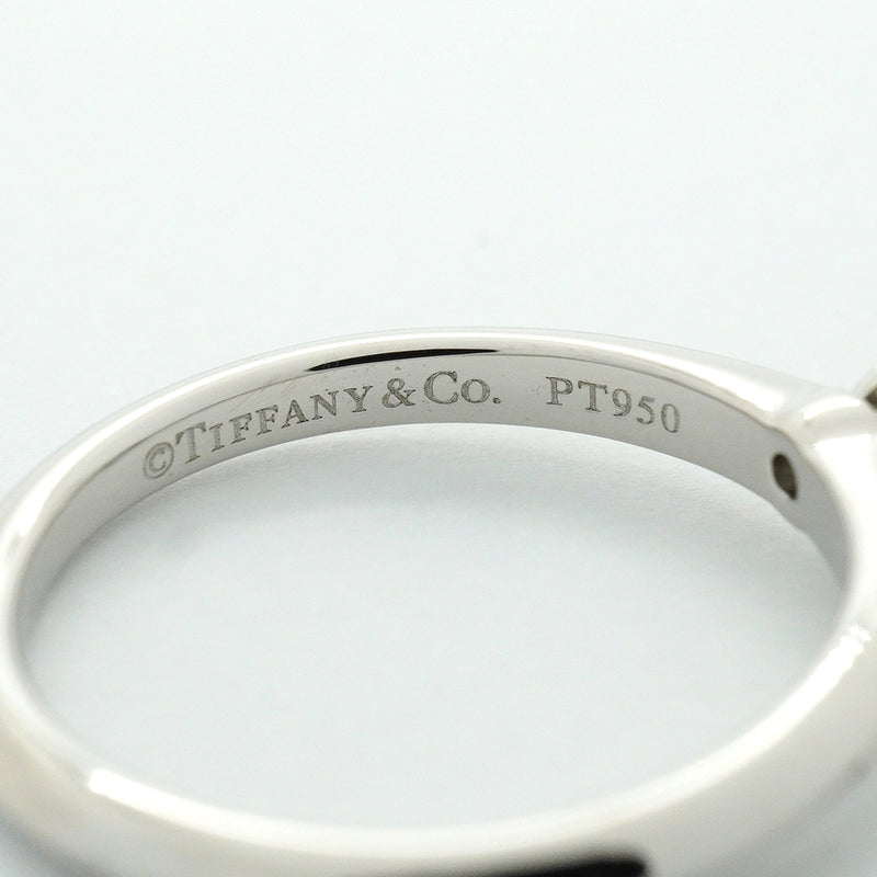 【6jhb0800】ティファニー リング ソリティア 1PD Pt950 プラチナ ダイヤモンド 0.33ct 9号【中古】レディース