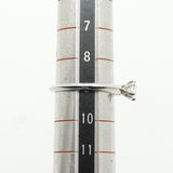 【6jhb0800】ティファニー リング ソリティア 1PD Pt950 プラチナ ダイヤモンド 0.33ct 9号【中古】レディース