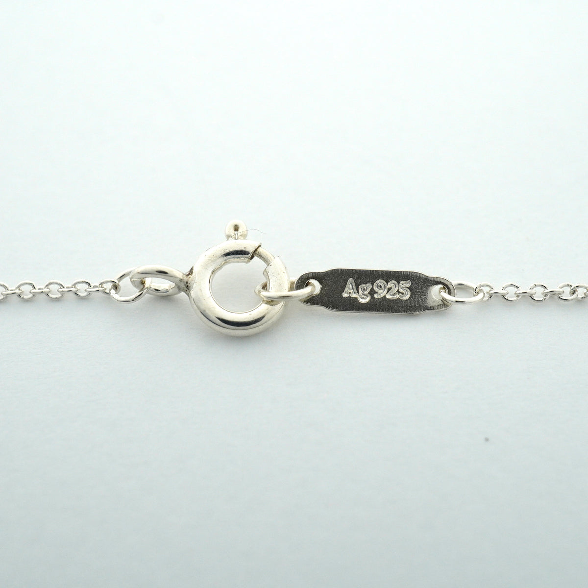 【6jhb0805】ティファニー ネックレス アトラス オープン シルバー925【中古】レディース