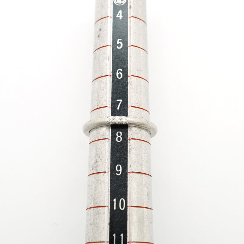 【6jhb0810】ティファニー リング フォーエバー 3PD Pt950 プラチナ ダイヤモンド 7.5号【中古】レディース