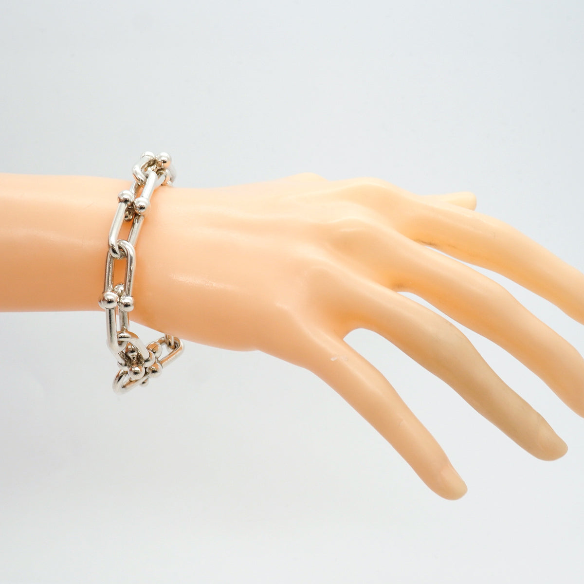【6jhb0812】ティファニー ブレスレット ハードウェア/ラージリンク シルバー925【中古】メンズ レディース ユニセックス