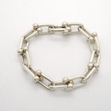 【6jhb0812】ティファニー ブレスレット ハードウェア/ラージリンク シルバー925【中古】メンズ レディース ユニセックス