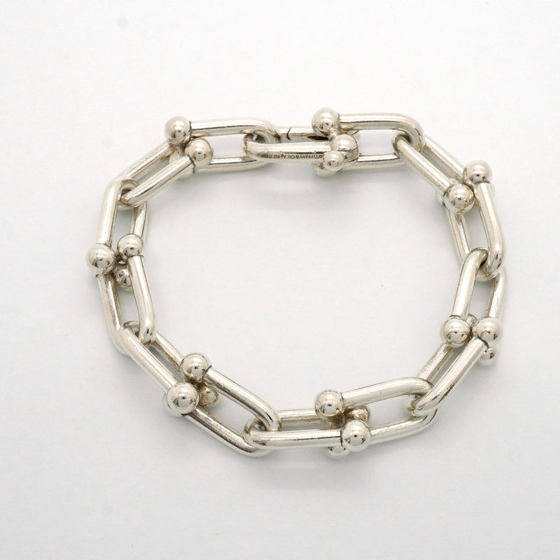 【6jhb0812】ティファニー ブレスレット ハードウェア/ラージリンク シルバー925【中古】メンズ レディース ユニセックス