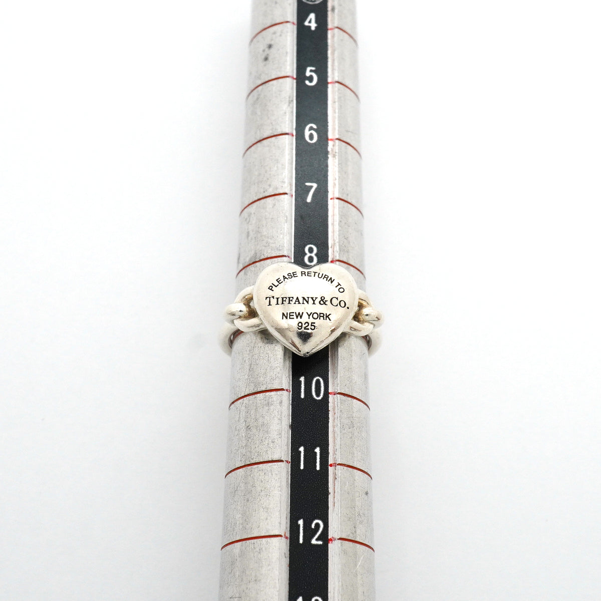 【6jhb0816】ティファニー リング リターントゥ/フルハート シルバー925 9号【中古】レディース