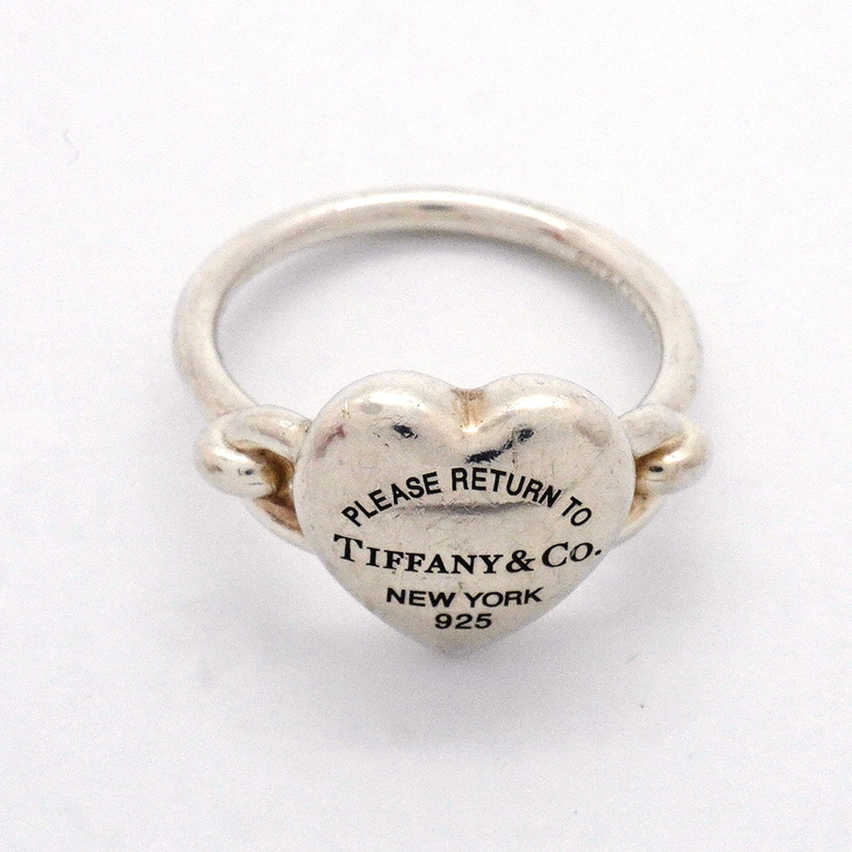 【6jhb0816】ティファニー リング リターントゥ/フルハート シルバー925 9号【中古】レディース