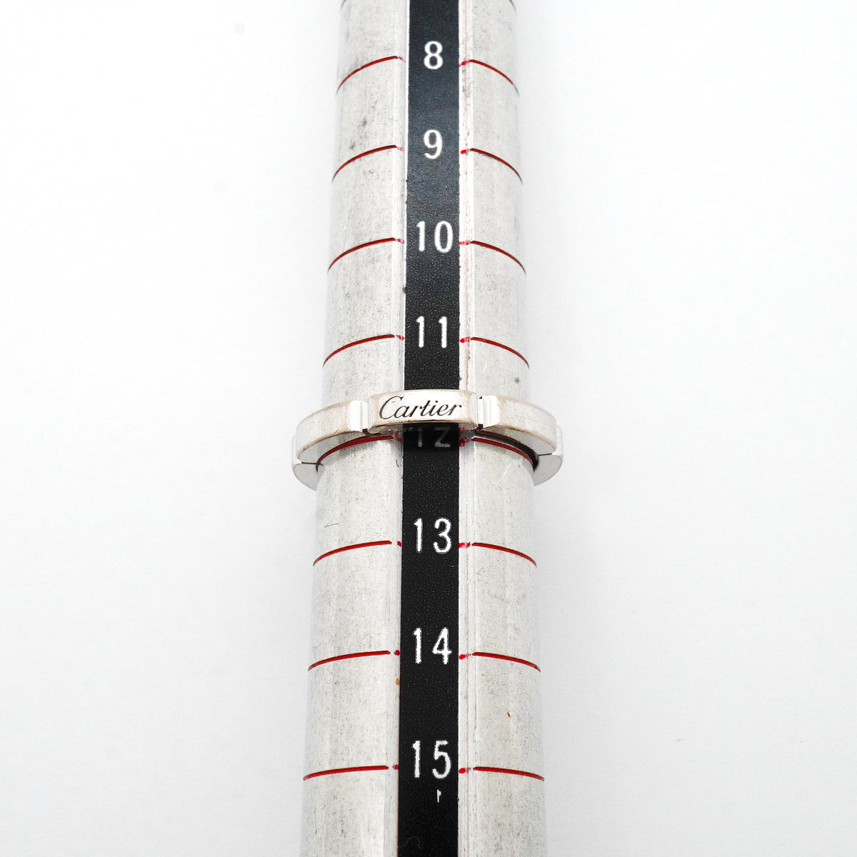 【6jhb0819】カルティエ リング マイヨンパンテール K18WG ホワイトゴールド ＃53【中古】レディース