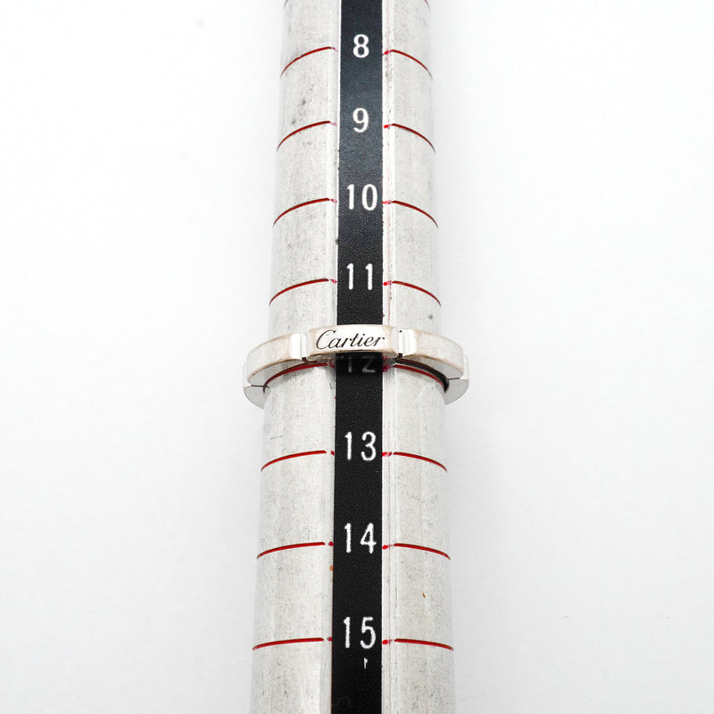【6jhb0819】カルティエ リング マイヨンパンテール K18WG ホワイトゴールド ＃53【中古】レディース