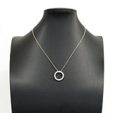 【6jhb0820】ティファニー ネックレス 1837/サークル シルバー925【中古】レディース