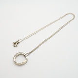 【6jhb0820】ティファニー ネックレス 1837/サークル シルバー925【中古】レディース
