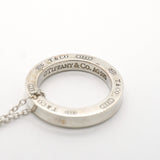 【6jhb0820】ティファニー ネックレス 1837/サークル シルバー925【中古】レディース