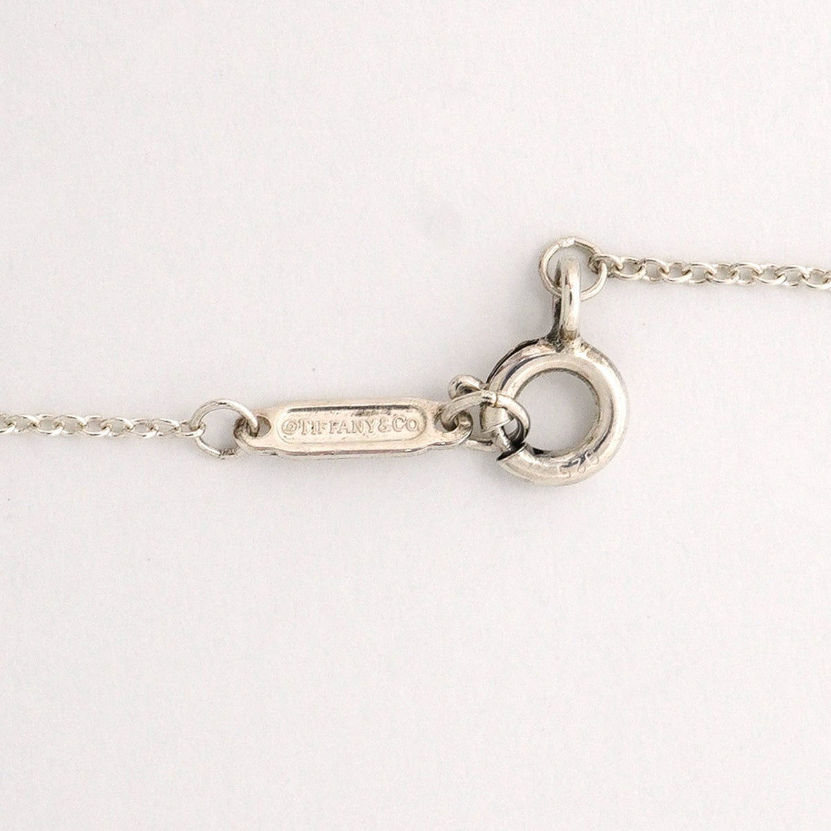 【6jhb0820】ティファニー ネックレス 1837/サークル シルバー925【中古】レディース