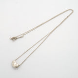 【6jhb0823】ティファニー ネックレス ビーン シルバー925【中古】レディース