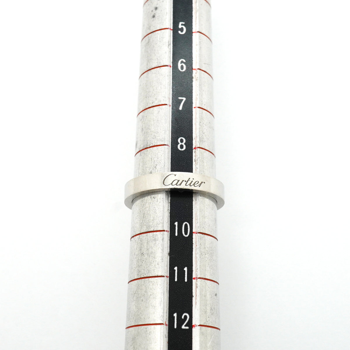 【6jhb0824】カルティエ リング Cドゥ Pt950 プラチナ ＃49【中古】レディース