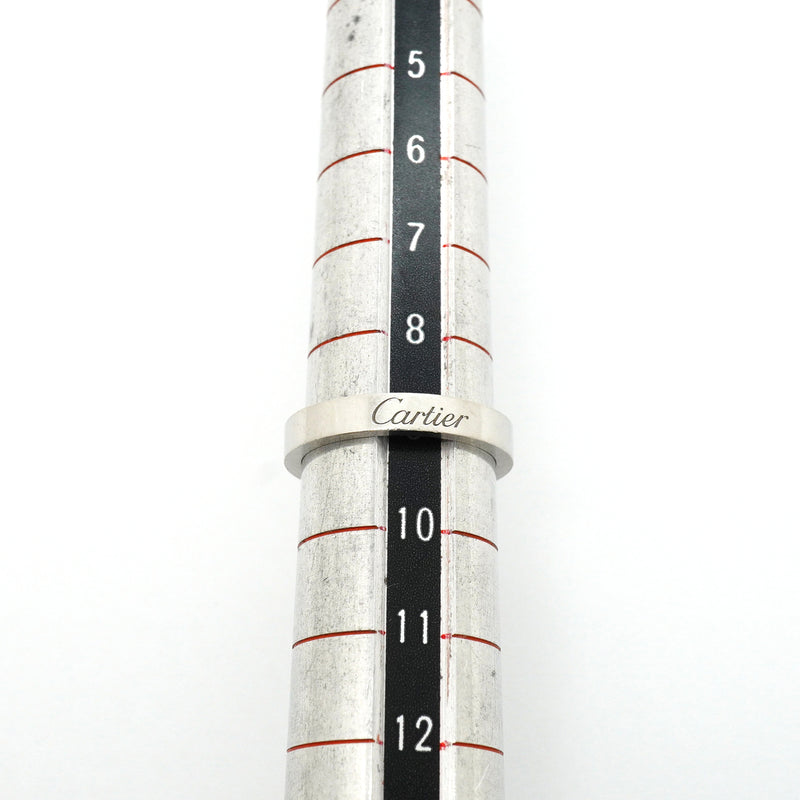 【6jhb0824】カルティエ リング Cドゥ Pt950 プラチナ ＃49【中古】レディース