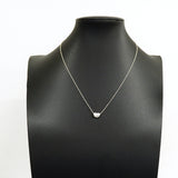 【6jhb0833】ティファニー ネックレス ビーン シルバー925【中古】レディース