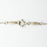 【6jhb0833】ティファニー ネックレス ビーン シルバー925【中古】レディース