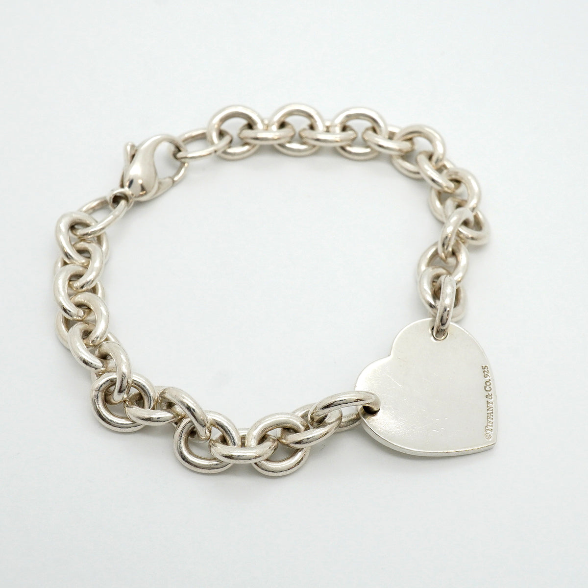 【6jhb0842】ティファニー ブレスレット リターントゥ/ハートタグ シルバー925【中古】レディース