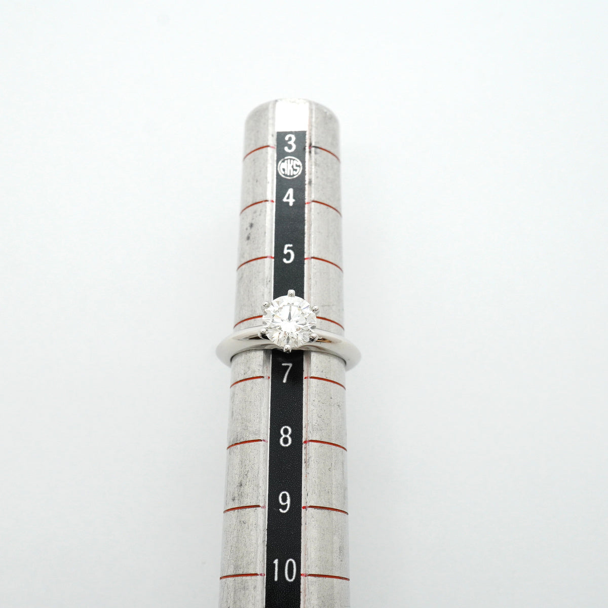 【6jhb0848】ティファニー リング ソリティア 1PD Pt950 プラチナ ダイヤモンド 1.04ct 6.5号【中古】レディース