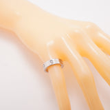 【6jhb0850】カルティエ リング ラブ 3PD K18WG ホワイトゴールド ダイヤモンド ＃50【中古】レディース