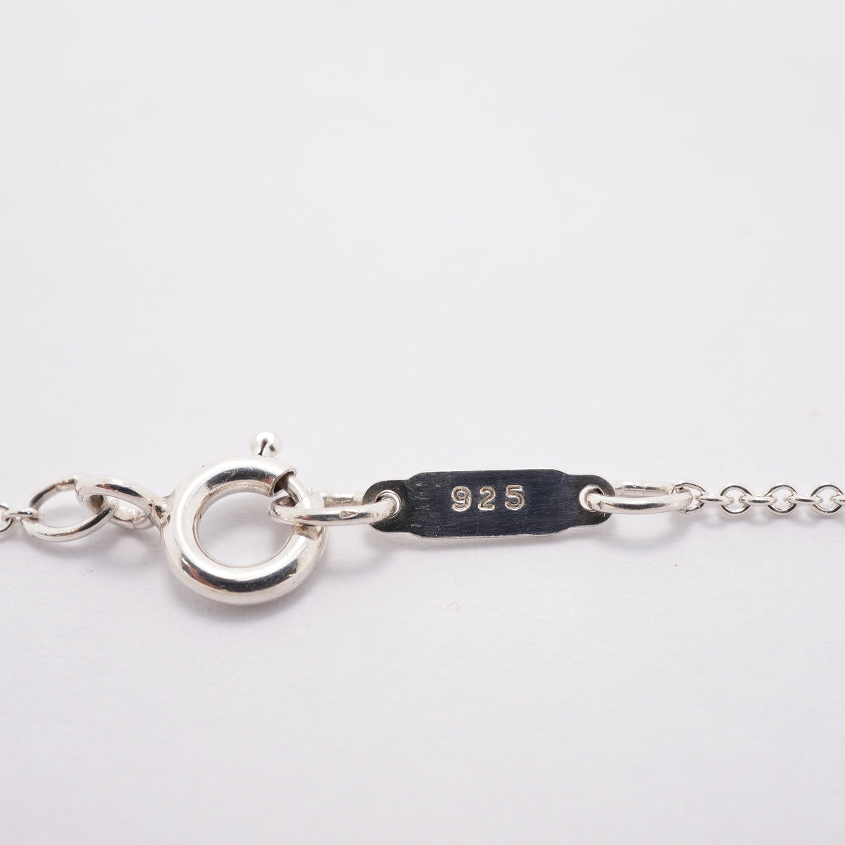 【6jhb0851】ティファニー ネックレス シグネチャー K18YG イエローゴールド シルバー925【中古】レディース