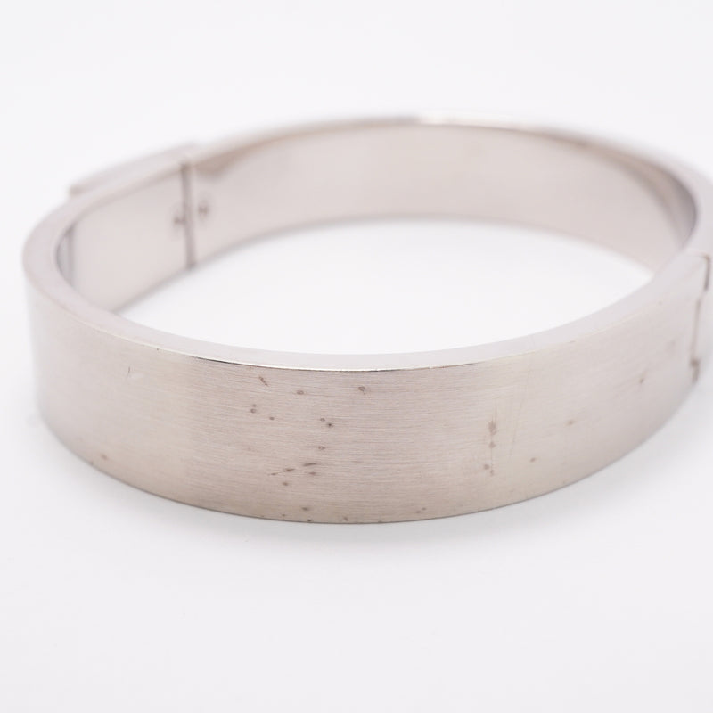 【6jhb0852】エルメス バングル ジェット パラディウムプレーテッドメタル【中古】レディース