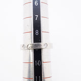 【6jhb0860】カルティエ リング Cドゥ 2PD Pt950 プラチナ ダイヤモンド ＃49【中古】レディース