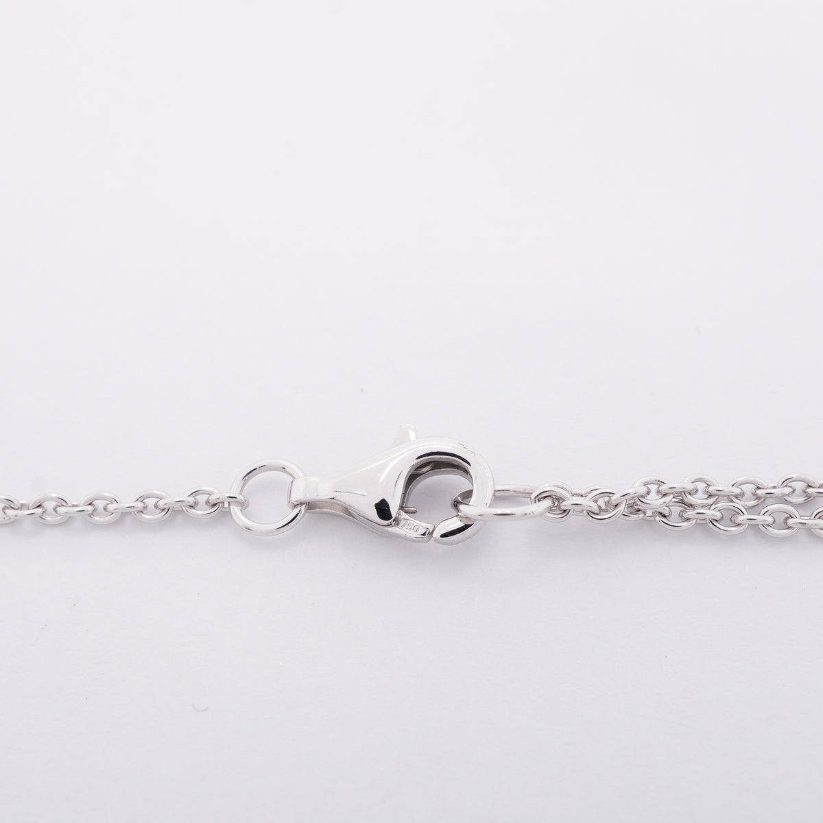 【6jhb0868】シャネル ネックレス カメリア K18WG ホワイトゴールド ダイヤモンド【中古】レディース