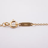 【6jhb0876】ティファニー ネックレス ノーツバー K18YG イエローゴールド【中古】レディース