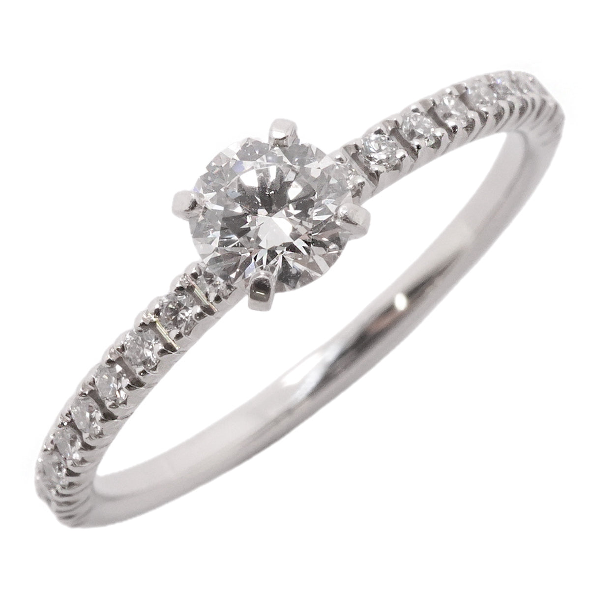 【6jhb0878】カルティエ リング エタンセルドゥ Pt950 プラチナ ダイヤモンド 0.25ct ＃50【中古】レディース