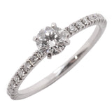 【6jhb0878】カルティエ リング エタンセルドゥ Pt950 プラチナ ダイヤモンド 0.25ct ＃50【中古】レディース