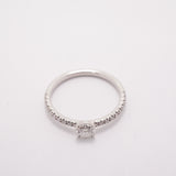 【6jhb0878】カルティエ リング エタンセルドゥ Pt950 プラチナ ダイヤモンド 0.25ct ＃50【中古】レディース