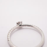 【6jhb0878】カルティエ リング エタンセルドゥ Pt950 プラチナ ダイヤモンド 0.25ct ＃50【中古】レディース