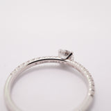【6jhb0878】カルティエ リング エタンセルドゥ Pt950 プラチナ ダイヤモンド 0.25ct ＃50【中古】レディース