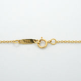 【6jhb0881】ティファニー ネックレス ドッツ サークル K18YG イエローゴールド Pt950 プラチナ ダイヤモンド【中古】レディース