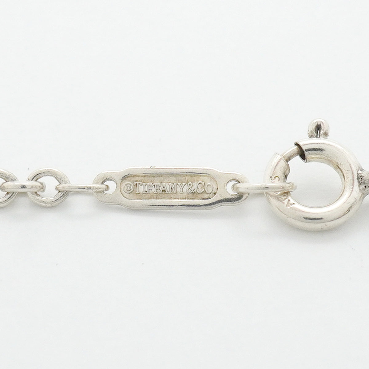 【6jhb0885】ティファニー ネックレス コンケーブクロス シルバー925【中古】メンズ レディース ユニセックス