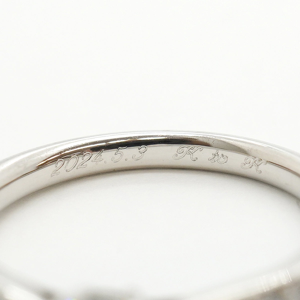 【6jhb0888】ティファニー リング ハーモニー Pt950 プラチナ ダイヤモンド 0.23ct 7.5号【中古】レディース