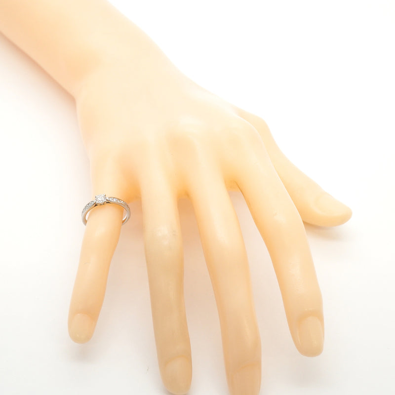 【6jhb0888】ティファニー リング ハーモニー Pt950 プラチナ ダイヤモンド 0.23ct 7.5号【中古】レディース