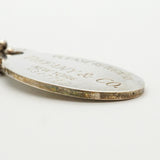 【6jhb0889】ティファニー ネックレス リターントゥオーバル/ボールチェーン シルバー925【中古】レディース