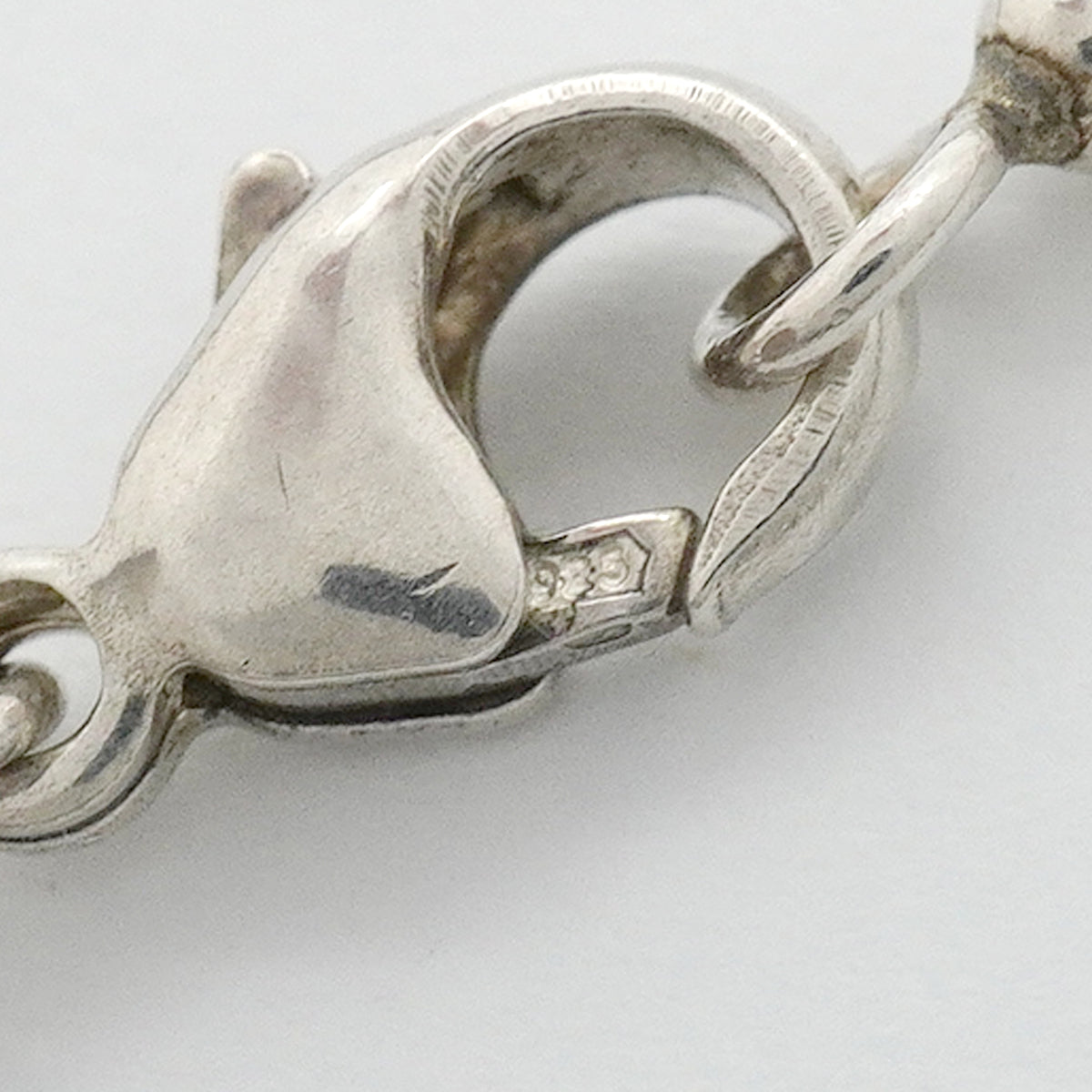 【6jhb0889】ティファニー ネックレス リターントゥオーバル/ボールチェーン シルバー925【中古】レディース
