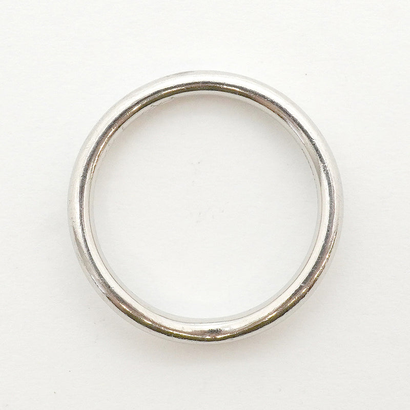 【6jhb0890】ティファニー リング カーブドバンド Pt950 プラチナ 5号【中古】レディース