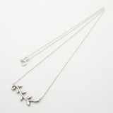 【6jhb0893】ティファニー ネックレス オリーブリーフ/ヴァイン シルバー925【中古】レディース