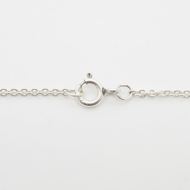 【6jhb0895】ティファニー ネックレス ハートリンク/ラリアット シルバー925【中古】レディース