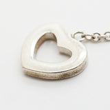 【6jhb0895】ティファニー ネックレス ハートリンク/ラリアット シルバー925【中古】レディース