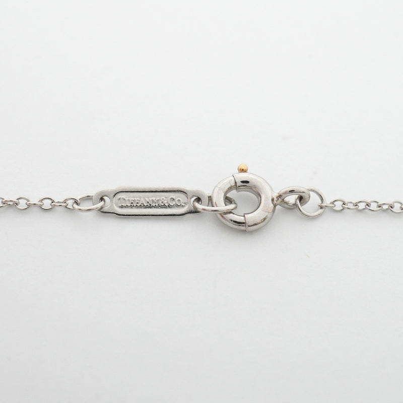 【6jhb0901】ティファニー ネックレス ヴォアール 丸型 サークル Pt950 プラチナ ダイヤモンド【中古】レディース