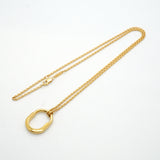 【6jhb0908】ティファニー ネックレス ロック スモール K18YG イエローゴールド【中古】レディース