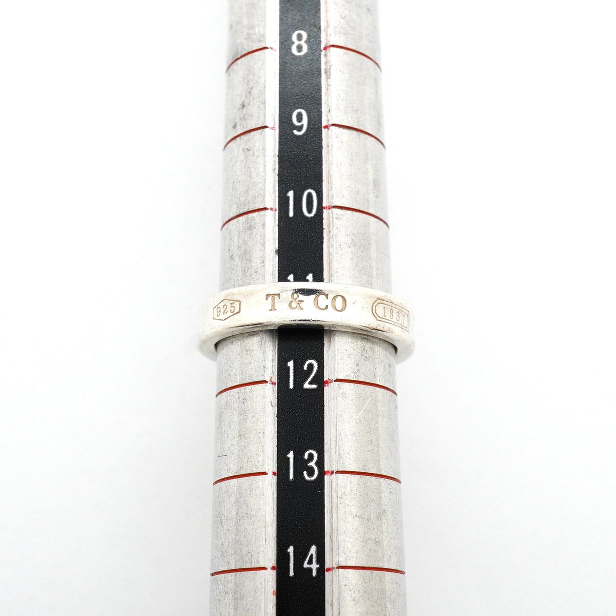 【6jib0004】ティファニー リング ナロー シルバー925 11.5号【中古】レディース