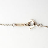 【6jib0007】ティファニー ネックレス ダブルリターントゥハート シルバー925 ブルー【中古】レディース